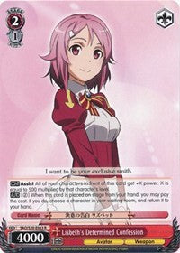 Lisbeth's Determined Confession [Sword Art Online]