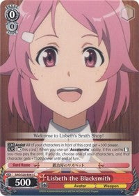 Lisbeth the Blacksmith [Sword Art Online]