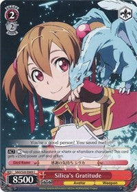 Silica's Gratitude [Sword Art Online]