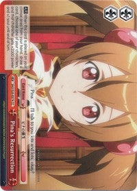 Pina's Resurrection [Sword Art Online]