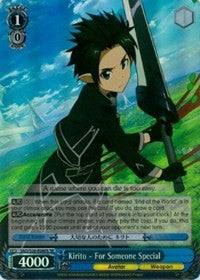 Kirito - For Someone Special (SR) [Sword Art Online]