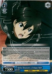 Kirito Discovers a Unique Skill [Sword Art Online]