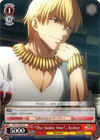 "The Noble One", Archer [Fate/Zero]