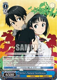 Kirito's Natural Gentleness (Alternate Art Promo) [Sword Art Online]