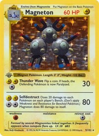 Magneton (009/102) [Base Set (Shadowless)]