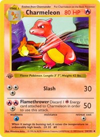 Charmeleon (024/102) [Base Set (Shadowless)]