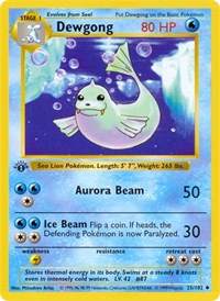 Dewgong (025/102) [Base Set (Shadowless)]