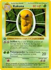 Kakuna (033/102) [Base Set (Shadowless)]