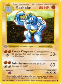 Machoke (034/102) [Base Set (Shadowless)]