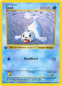 Seel (041/102) [Base Set (Shadowless)]