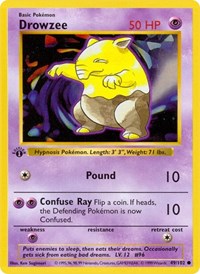 Drowzee (049/102) [Base Set (Shadowless)]