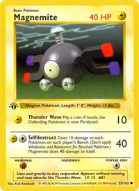 Magnemite (053/102) [Base Set (Shadowless)]