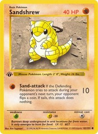 Sandshrew (062/102) [Base Set (Shadowless)]