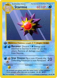 Starmie (064/102) [Base Set (Shadowless)]
