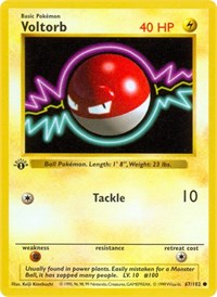 Voltorb (067/102) [Base Set (Shadowless)]