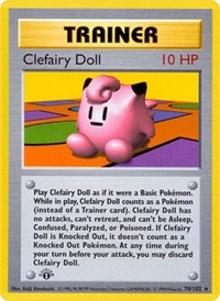Clefairy Doll (070/102) [Base Set (Shadowless)]