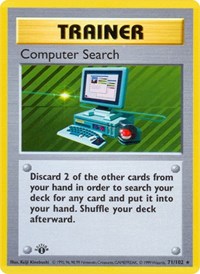 Computer Search (071/102) [Base Set (Shadowless)]