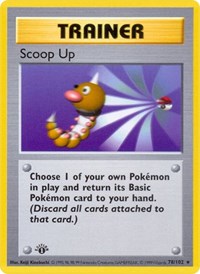 Scoop Up (078/102) [Base Set (Shadowless)]
