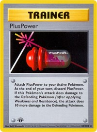 PlusPower (084/102) [Base Set (Shadowless)]