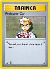 Professor Oak (088/102) [Base Set (Shadowless)]