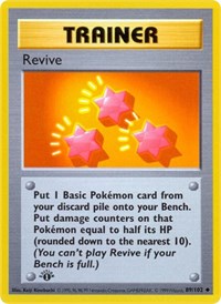 Revive (089/102) [Base Set (Shadowless)]