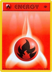 Fire Energy (098/102) [Base Set (Shadowless)]