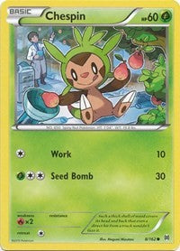 Chespin (8) (8/162) [XY - BREAKthrough]