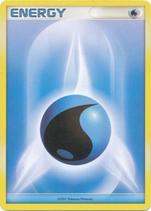 Water Energy (2007-2008 League Promo) [League & Championship Cards]