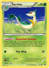 Servine (6/124) [XY - Fates Collide]