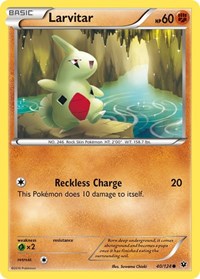 Larvitar (40) (40/124) [XY - Fates Collide]