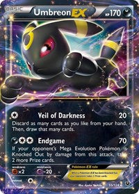 Umbreon EX (55/124) [XY - Fates Collide]