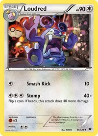 Loudred (81/124) [XY - Fates Collide]