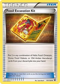 Fossil Excavation Kit (101/124) [XY - Fates Collide]