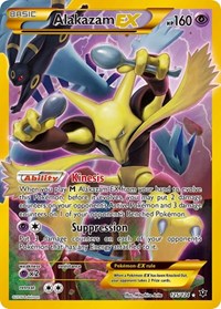 Alakazam EX (Secret) (125/124) [XY - Fates Collide]
