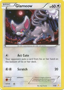 Glameow (1) (1/30) [XY Trainer Kit: Pikachu Libre & Suicune]