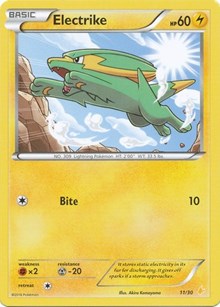 Electrike (28) (28/30) [XY Trainer Kit: Pikachu Libre & Suicune]