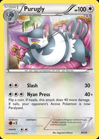 Purugly (24) (24/30) [XY Trainer Kit: Pikachu Libre & Suicune]