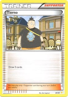 Tierno (20 - Pikachu Libre Deck) (20/30) [XY Trainer Kit: Pikachu Libre & Suicune]