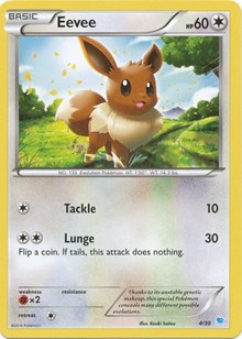 Eevee (4/30) [XY Trainer Kit: Pikachu Libre & Suicune]