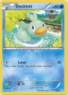 Ducklett (24) (24/30) [XY Trainer Kit: Pikachu Libre & Suicune]
