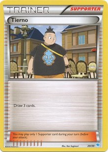 Tierno (20 - Suicune Deck) (20/30) [XY Trainer Kit: Pikachu Libre & Suicune]
