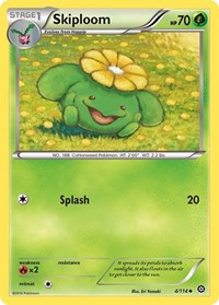 Skiploom (4/114) [XY - Steam Siege]