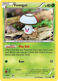 Foongus (12/114) [XY - Steam Siege]