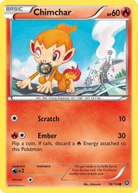 Chimchar (18/114) [XY - Steam Siege]