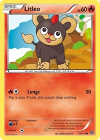 Litleo (22/114) [XY - Steam Siege]