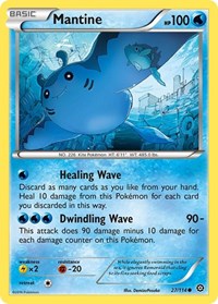 Mantine (27/114) [XY - Steam Siege]
