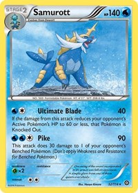 Samurott (32/114) [XY - Steam Siege]