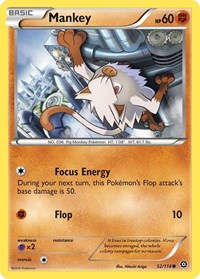 Mankey (52/114) [XY - Steam Siege]