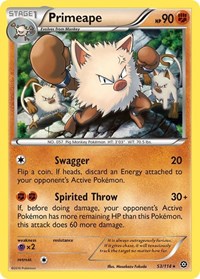 Primeape (53/114) [XY - Steam Siege]
