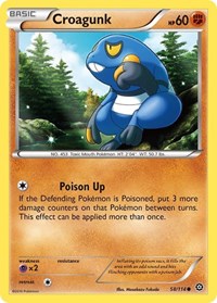 Croagunk (58/114) [XY - Steam Siege]